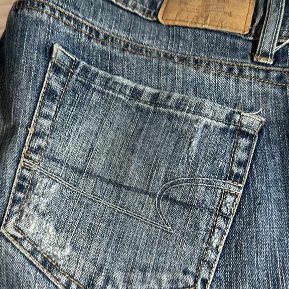 American Eagle distressed jeans, 12/short - Picture 3 of 10